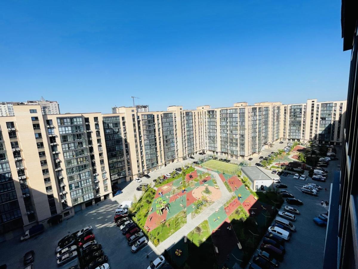 Loft В River Park З Джакузі Dnipro Bagian luar foto