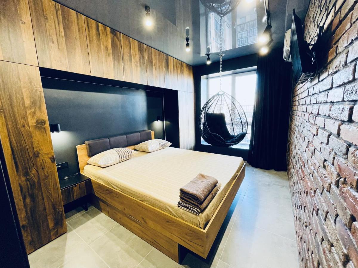 Loft В River Park З Джакузі Dnipro Bagian luar foto